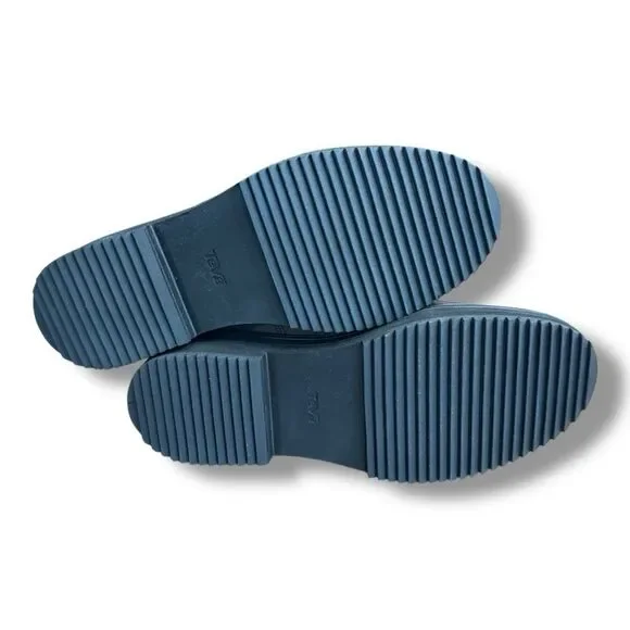 Teva Midform Lace-Up Waterproof Boots Brown Reconstituted Leather Women's Sz 10 - Picture 7 of 10